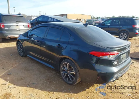 2021 Toyota Corolla Se z USA, uszkodzony, nr VIN JTDS4MCE1MJ076936